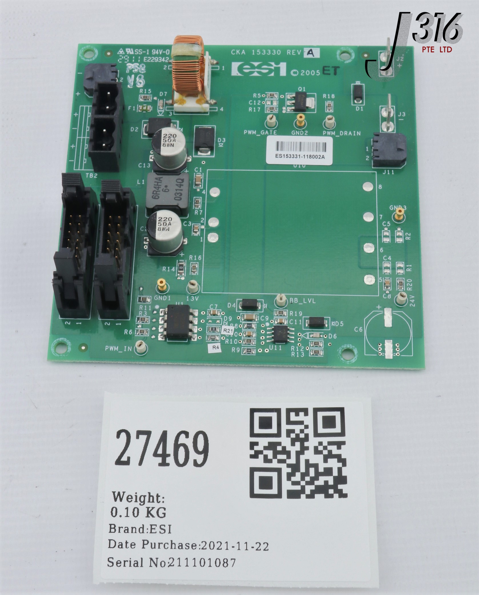 囧ページ 27469 ESI PCB ASSY CKA 153330 | eBay